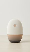 Cleansing brush with soft-touch silicone