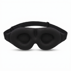 Colder Mornings 3D contoured sleep eye mask - product shot on white background