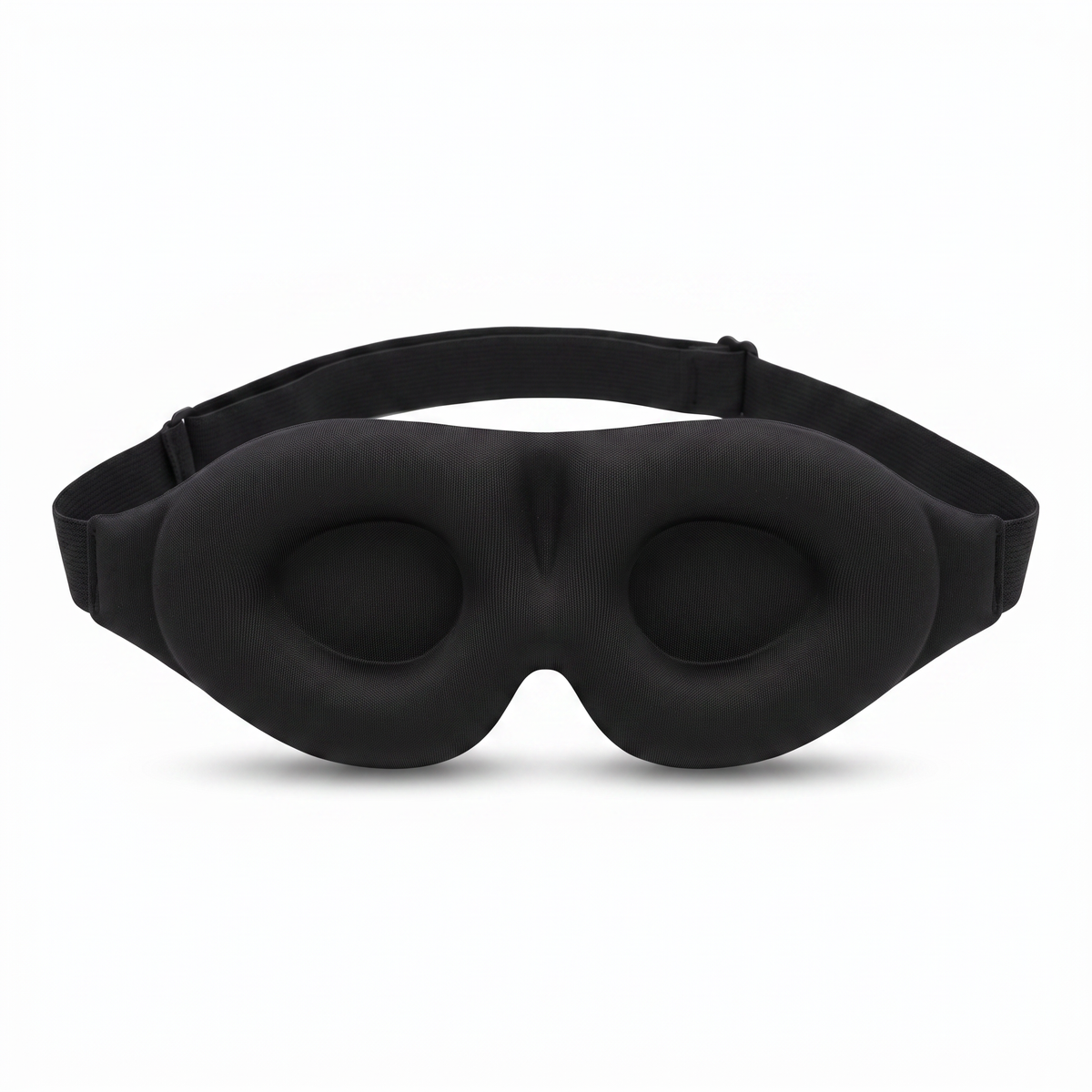 Colder Mornings 3D contoured sleep eye mask - product shot on white background